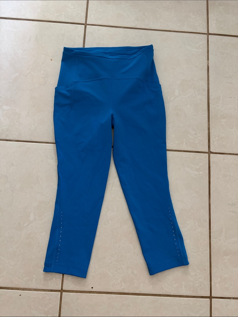 lululemon athletica Bright Turquoise Athletic Leggings